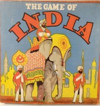 The GAME OF INDIA board game #3042 Whitman Publishing.  In original box. - £79.75 GBP