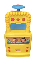 Little Tikes Ride On School Bus Toddler Push Car Sounds Tested Working image 5