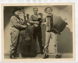 3 Man Country Band Photo Bass Accordion &amp; Guitar by Ray Barrett - £22.15 GBP