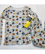 Girls Size 5 Halloween Pajamas - Cotton- Pumpkins Cats Candy Corn - £11.66 GBP