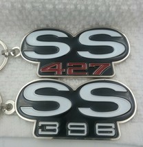 69 1969 Chevelle, Nova,&quot;SS396&quot;,&quot;SS427&quot; emblem keychains (get both) (A2-A6) - £15.62 GBP