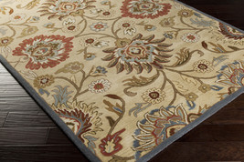 Livabliss Rug CAE1116-46 4 x 6 ft. Rectangle Brown and Beige Hand Tufted Area Ar - £371.22 GBP