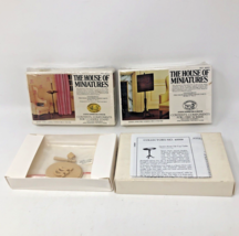 Lot Of 3 The House of Miniatures Wooden Dollhouse Kits Queen Anne LR Tables - $21.99