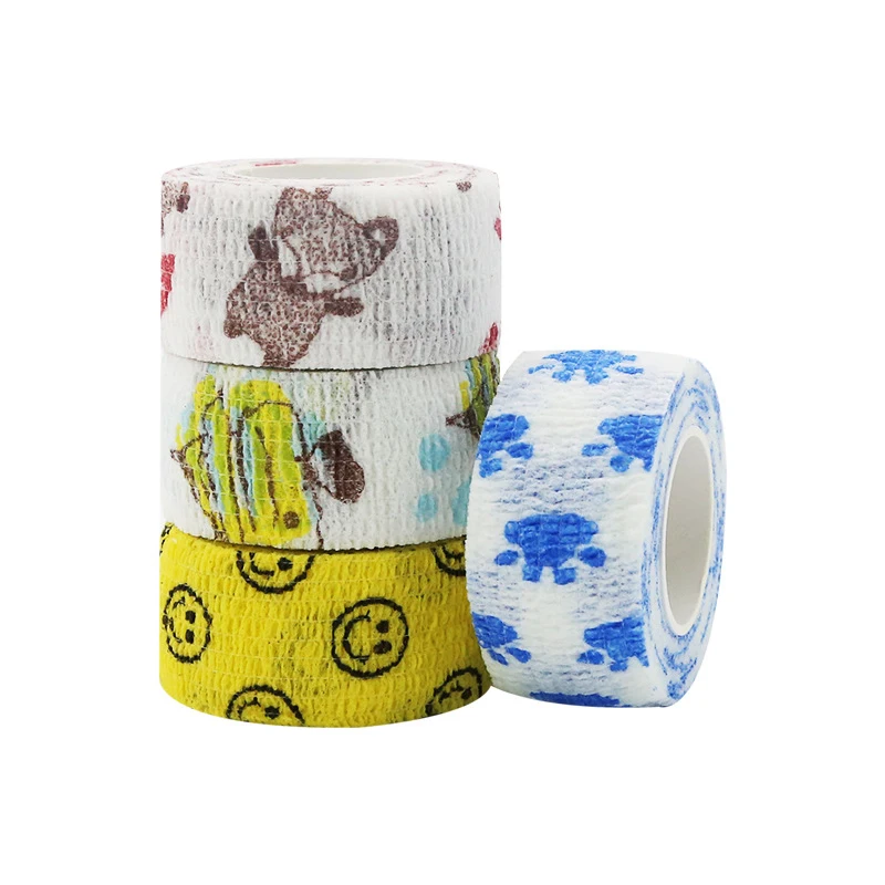 Sporting 1 piece Colorful Sporting Self Adhesive Elastic Bandage Wrap Tape Elast - £23.45 GBP