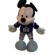 Mickey Mouse NFL New England Patriots Plush Toy 16” With Tag - £11.65 GBP