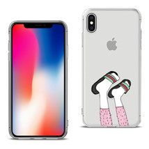 [Pack Of 2] Reiko Apple iPhone X/iPhone XS Design Air Cushion Case With Feet ... - £19.16 GBP