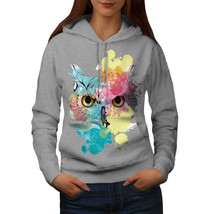 Wellcoda Stylish Owl Bird Womens Hoodie, Beautiful Casual Hooded Sweatshirt - £29.41 GBP