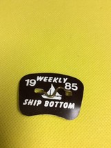 Vintage 1985 Ship Bottom Weekly NEW JERSEY BEACH BADGE TAG Jersey Shore - $22.95