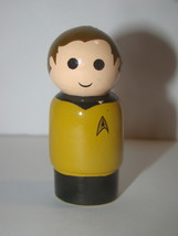 Pin Mate - Star Trek - Captain James T. Kirk - Wooden Figure #1 - $8.00