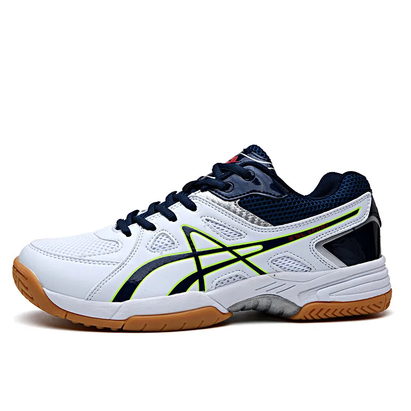 Best Sneakers Professional Men Women Volleyball Tennis Shoes Outdoor Male Badmin - £85.63 GBP