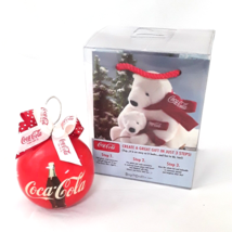 Boyds Bear Coca-Cola Gift Bag Set Lil&#39; Sumptin Gift Sets Item # 919933 NIP - £18.83 GBP
