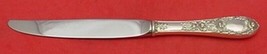 Rose by Kirk Sterling Silver Dinner Knife Modern Blade 9 3/4&quot; Heirloom F... - $88.11