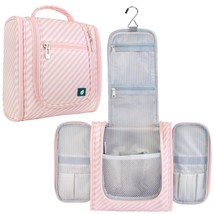 Pink Toiletry Bag Travel/Hanging Cosmetic Organizer/Water Resistant Makeup - £10.39 GBP