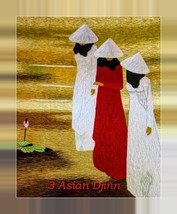 3 Asian Marid Goddess~Djinns~Wealth Wishes Peace Amulet White Magic Spir... - £78.63 GBP