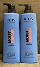 (2) Pack! Kms Moist Repair Shampoo Moisture Hair Repair Hydration - 25.3 Oz Each - £97.90 GBP