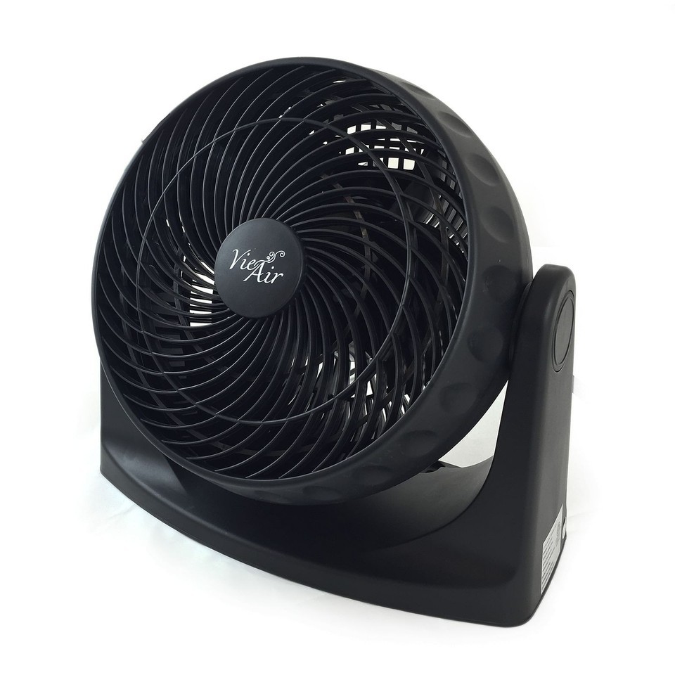 Vie Air 8 Inch High Velocity Wall Mountable Turbo Desk and Floor Fan - $57.54