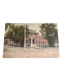 Postcard County Buildings Auburn Maine Posted 1907 - £6.12 GBP