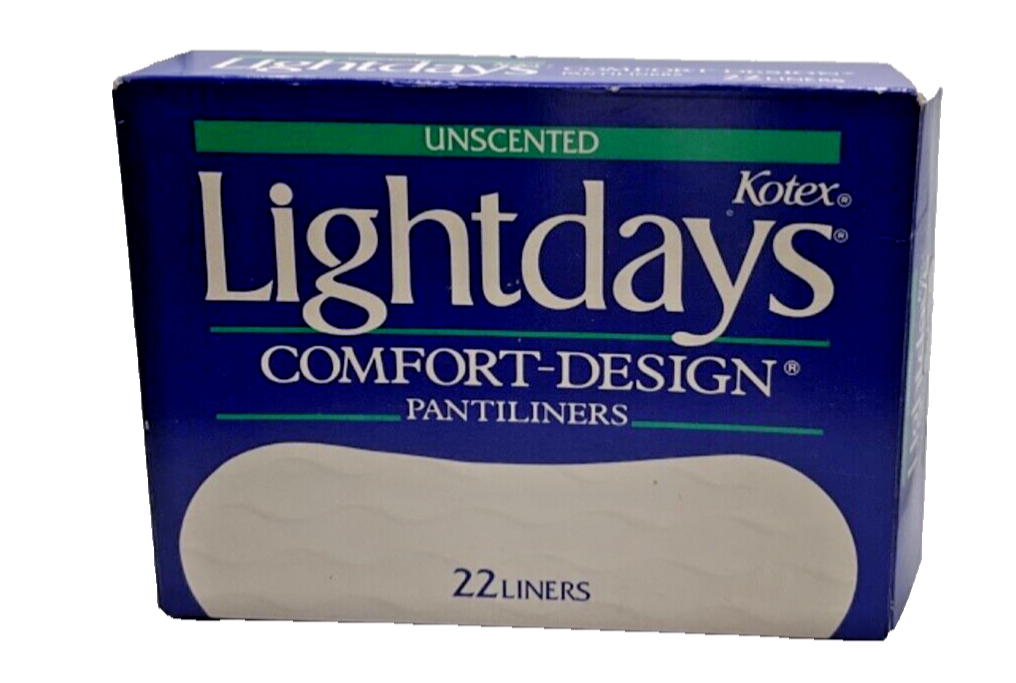 Lightdays Comfort Design Panty Liners 22 Pack - $10.99