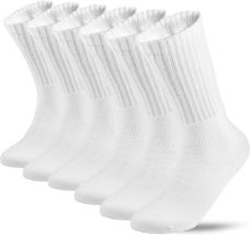 3 pairs mens Solid Sports Athletic Work Plain Crew Socks Size 9 - £15.04 GBP