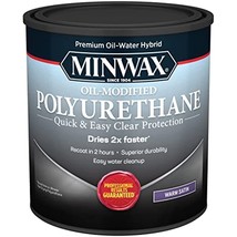 Minwax Water Based, Oil-Modified Polyurethane Protective Wood Finish, Clear - $39.63