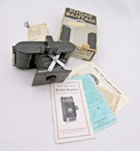 Vintage Kodak Bantam Folding Camera, Anastigmat F6.3 Lens 53mm w/box &amp; p... - £28.13 GBP