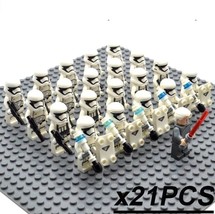 21pcs Star Wars Revenge of the Sith Minifigures Palpatine Leader Stormtroopers - £25.79 GBP