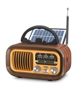 2023 Newest J-150 Small Retro Vintage Radio Bluetooth, Portable Radio Am... - £39.22 GBP