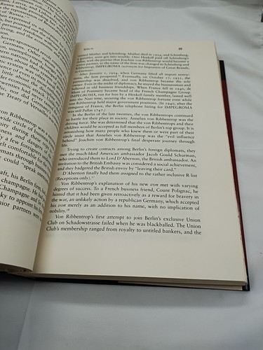 Hitlers Diplomat The Life And Times Of Joachim Von Ribbentrop Hardcover Book Item image 11