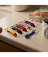 6PCS Colorful Metal Bottle Openers Keychain - Easy Open Beer Lids, Compa... - $175.30 MXN