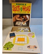 Vintage Bible Spell-A-Word Game Original Box 1 to 8 Players 5 to 10 years  - €12,83 EUR