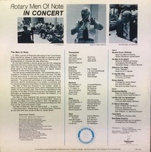 1976 Rotary Men Of Note Said Music Tulsa Oklahoma Mens Chorus Concert Choir LP33 - £30.68 GBP