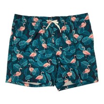 Member&#39;s Mark Men&#39;s Resort Swim Trunk UPF 50 Quick Dry Flamingo Large - £16.20 GBP