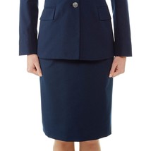 AIR FORCE CURRENT ISSUE USAF DRESS BLUE SKIRT UNHEMMED CURRENT ISSUE ALL... - €37,22 EUR