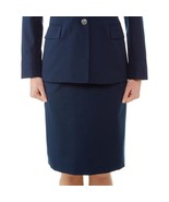AIR FORCE CURRENT ISSUE USAF DRESS BLUE SKIRT UNHEMMED CURRENT ISSUE ALL... - $59.60 CAD
