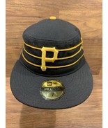 Pittsburgh Pirates New Era Pillbox Hat Size 7 official on field cap - $23.75