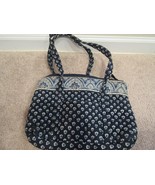 Vera Bradley Purse/Handbag Blue Floral Pattern | 14&#39;&#39;x11.5&#39;&#39;, 10&#39;&#39; Strap... - $25.97 CAD