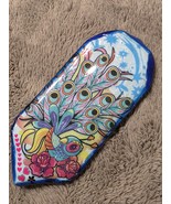 &quot;Promiscuous Peacock&quot; Intense construct barrette.C.2025 - $38.37 CAD
