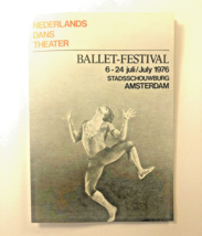 Vintage Netherlands Dance Theater Ballet Festival Program 1976 Amsterdam FREEshi - £7.11 GBP