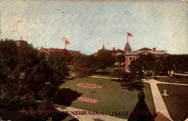 University of Nebraska Lincoln - Vintage 1910 Postcard BK37 - £2.74 GBP