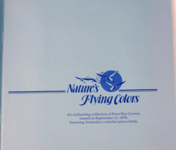 1978 Complete Set First Day Covers Australia Nature&#39;s Flying Colors - £4.61 GBP