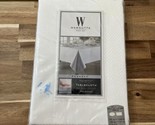 Wamsutta Regency Restaurant Quality White Oblong 100% Cotton Tablecloth ... - $44.64
