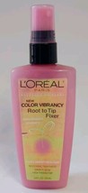 L&#39;oreal Advanced Hair care Color Vibrancy Root to Tip Fixer 3.4 Oz. - $12.95