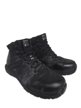 Timberland PRO Men&#39;s A297S Radius CTCP Mid Athletic Work Boots Black Siz... - $85.49