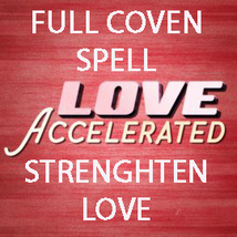 50X FULL COVEN ACCELERATED LOVE STRENGTHEN BONDS FAST MAGICK  Witch Cassia4  image 2