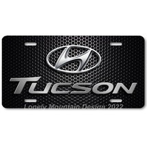 Hyundai Tucson Inspired Art on Mesh FLAT Aluminum Novelty Car License Tag Plate - £14.14 GBP