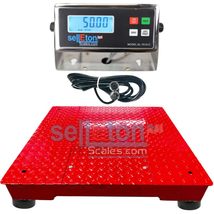 SellEton SL-700-2x2-2.5K 24&quot; x 24&quot; (2&#39; x 2&#39;) Industrial Floor Scale with Capacit - £441.13 GBP