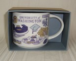 Starbucks UNIVERSITY OF WASHINGTON Been There UW Campus Mug Cup NEW Grea... - $14.84