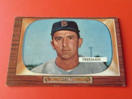 1955 Bowman Hershell Freeman #290 Red Sox Baseb... - £275.67 GBP