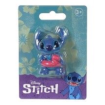 Stitch with Float Mini Figure / Cake Topper - Just Play Disney Stitch Co... - £2.08 GBP
