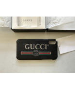 Gucci Print Black IPhone X Smart Phone Case 549080 92E00-8161 - $937.32 MXN
